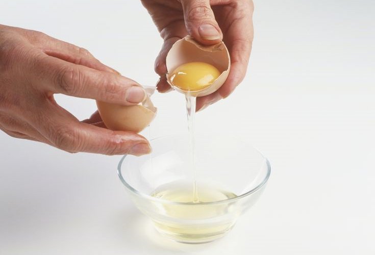 sử dụng lòng trắng trứng ga 